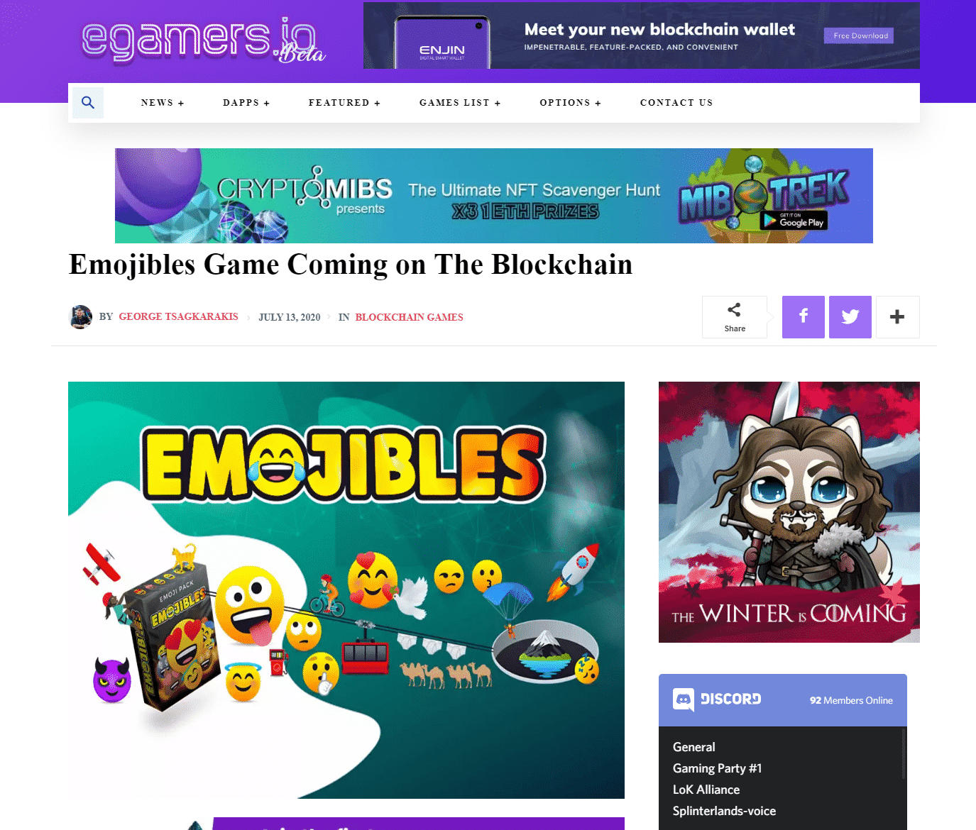 Emojibles Game Coming on The Blockchain